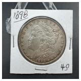 1898 Morgan Silver Dollar