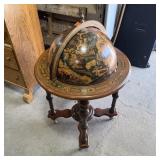 Vintage Roll-Around Globe ï¿½ 36 In. Tall x 22 In. W