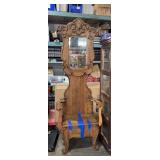 Rare Antique Hall Tree ï¿½ Approx. 28 In. Wide x 6 F