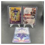 Lot of 3 Justin Jefferson Football Cards ï¿½ Round N