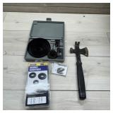 Claw Hammer, Grommet Set & Hole Saw Kit
