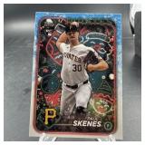 Paul Skenes Holiday Rookie Baseball Card