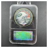 New York Jets Helmet Coin