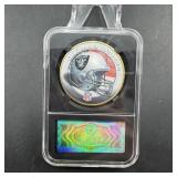 Oakland Raiders Helmet Coin
