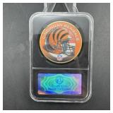 Cincinnati Bengals Helmet Coin