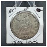 1878-S Trade Silver Dollar