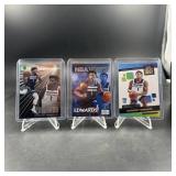 Lot Of 3 Anthony Edwards Rookie Basketball Cards
