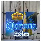 Corona Extra Beer Real Glass Neon Sign; Measuring