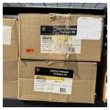 Two Lighting Contactor Electrical Boxes