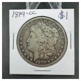 1879-CC Morgan Silver Dollar