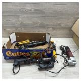 Two RotoZip Tools, Milwaukee Metal Cutter & Grease