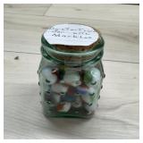 Decorative Jar with Marbles