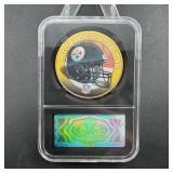 Pittsburgh Steelers Helmet Coin