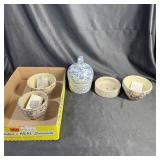 5 Pieces Of Red Wing Collectible Pottery ï¿½ 5 Times