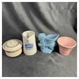 4 Pieces Of Red Wing Pottery ï¿½ 4 Times The Bid