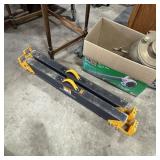 Two Like-New Metal Sawhorses