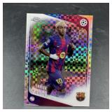 LaMelo Ball Topps Chrome X-Fractor Basketball Card