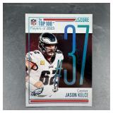 2024 Score Jason Kelce Top 100 Players No. 37 Foot
