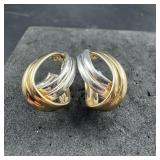 950 Silver Earrings ï¿½ 7.8 Grams ï¿½ Approx. 0.28 Oz