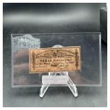 1864 $3 Currency