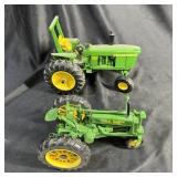 John Deere Model A Tractor & John Deere 4000 Tract
