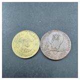 Two Miscellaneous Old Foreign Coins