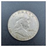 1962 Franklin Silver Half Dollar