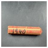 Roll of 1940 Wheat Pennies
