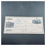 Rare 1885 $500 Canton, South Dakota Note