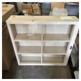 Three-Shelf Wooden Showcase Box ï¿½ 32 x 32 x 6