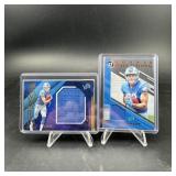 Lot of 2 T.J. Hockenson Authentic Rookie Patch Foo