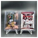 Lot of 2 Jalen Hurts Rookie Football Cards ï¿½ Inclu