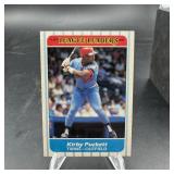 1986 Kirby Puckett Baseball Card