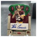 Kirk Cousins Crown Royale Green Rookie Autograph F