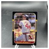 1987 Reggie Jackson Baseball Card