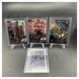 Lot of 4 Anthony Edwards Rookie Basketball Cards ï¿½