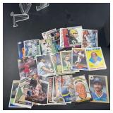 Large Mixed Lot of Basketball, Baseball & Football