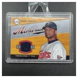 Francisco Liriano Game-Worn Patch Baseball Card