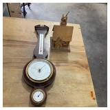 Barometer Weather Station with Church House