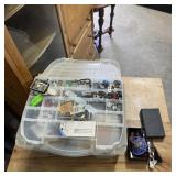 Sewing Machine Box with Lots of Accessories