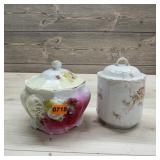 Two Antique Pieces of Glassware