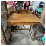 Vintage Secretary Desk with Drawer ï¿½ 30 In. Wide x