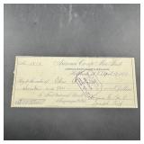 1889 Arizona Mercantile Currency Note