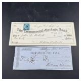 1880 Commercial Savings Bank $20 Note