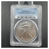 2017-W Graded Silver Eagle