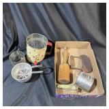 Lot Of Old Kitchen Cutters, Screens & More