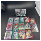 Lot of Parallel Rookie Football Cards