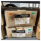 Two Lighting Contactor Electrical Boxes