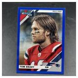 2019 Donruss Tom Brady Blue Press Proof Variation