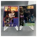 Lot of 2 Vince Carter Basketball Cards ï¿½ Includes